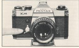 Pentax KM camera