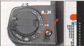 Pentax LX camera manual