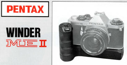 Pentax ME II Winder Bedienungsanleitung