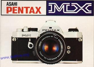 Pentax MX instruction manual, user manual Pentax MX instruction manual, user manual