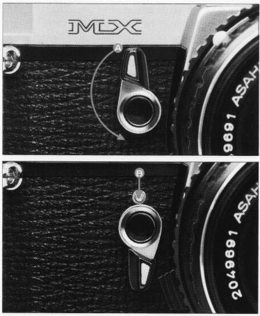 Pentax MX camera