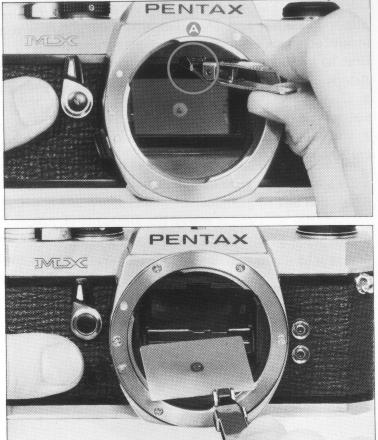 Pentax MX camera