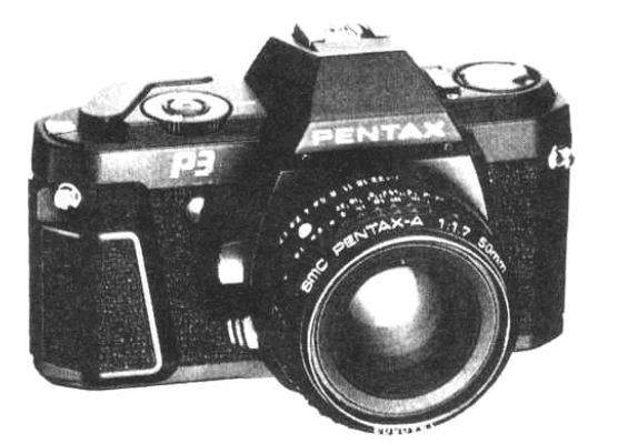 Pentax P3 camera