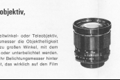 Asahi Pentax Spotmatic Bebrauchsanleitung