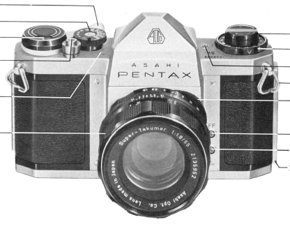 Asahi Pentax SV - S1A camera