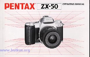 Pentax ZX-50 Instruction manual, user manual