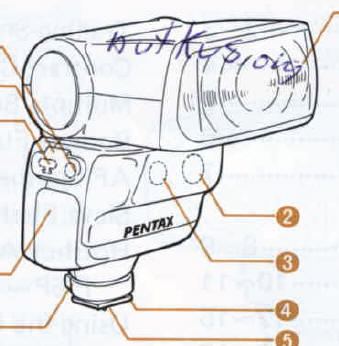 Pentax AF 500 FTZ flash