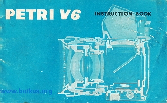 Petri V6 camera manual