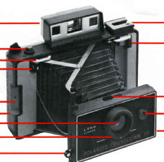 English USED B57 Sm Polaroid Sun 640 Land Camera Instruction Manual Book