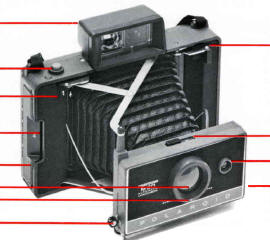 English USED B57 Sm Polaroid Sun 640 Land Camera Instruction Manual Book