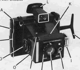 Polaroid SX-70, SX-70 model 3, model 20, Polaroid 110A, polaroid