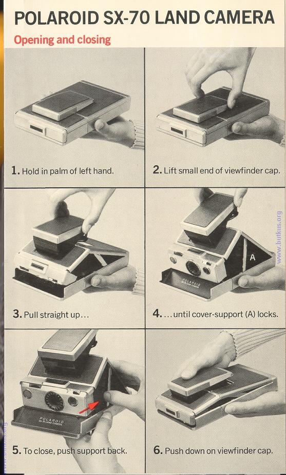 Polaroid SX-70 camera