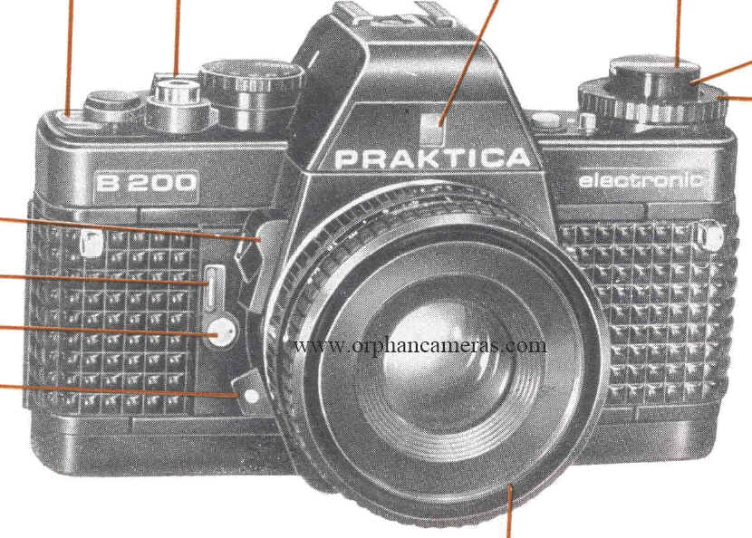 Praktica B200 camera