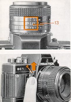 Praktica BC 1 Electronic depth of field