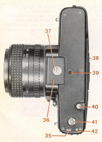 Praktica BC 1 Electronic parts