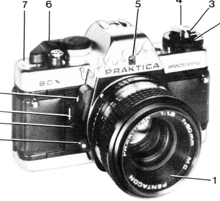 PRAKTICA BCX camera