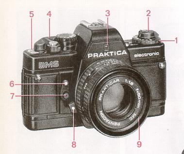 Praktica BMS camera instructions