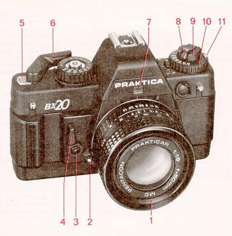 Praktica BX 20 camera instructions
