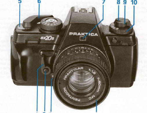 Praktica BX 20s camera instructions