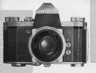 Praktica IV / V FB camera instructions, Bedienungsanleitung