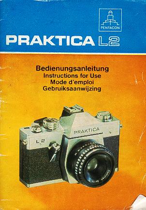 Praktica L2 camera instructions, Mode D'Emploi