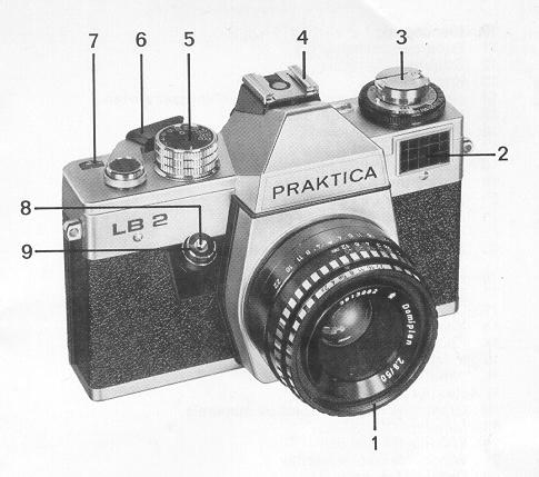 Praktica LB 2 parts