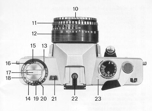 Praktica LB 2 parts