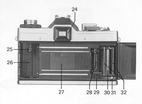 Praktica LB 2 parts