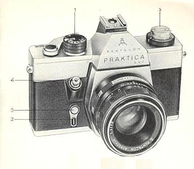 Praktic LLC camera, Bedienungsanleitung