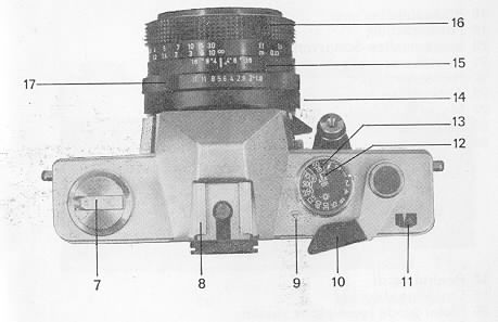 Praktica MTL3 parts