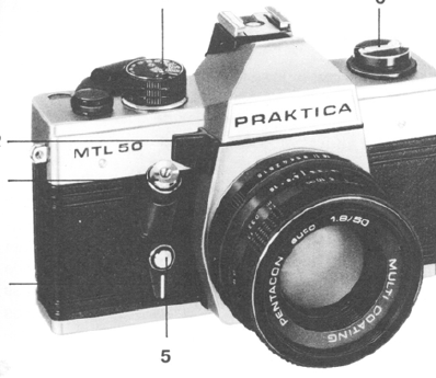 Praktica MTL 50 camera manual, Mode D'Emploi