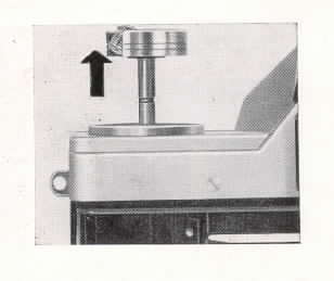 Praktica Super TL1000 opening back
