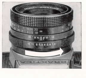 Praktica Super TL1000 lens removal