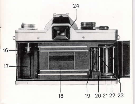 Praktica Super TL 1000 parts
