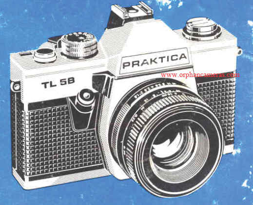 Praktica TL 5B camera