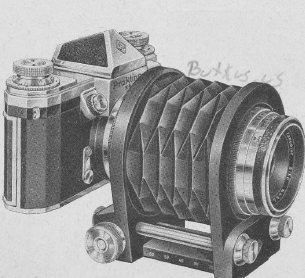 Praktina IIA bellows