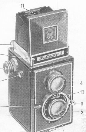 Kamera-Werke Tharandt REFLEKTA II