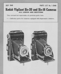 KODAK Parts and Service manual