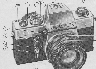 REVUE ML camera instructions, Bedienungsanleitung