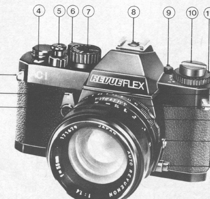 Revueflex AC1 camera