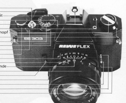 Revueflex EE303 camera instructions, Mode D'Emploi