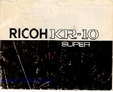 Ricoh KR-10 camera instructions