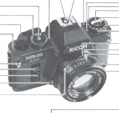 Ricoh KR-10 Super Bedienungsanleitung