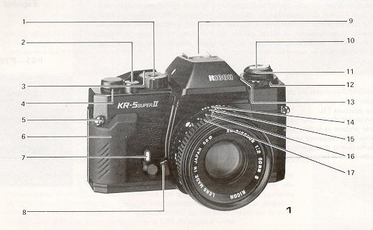 Ricoh KR=5 Super II camera