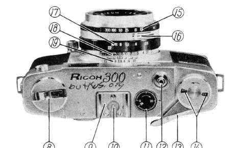 Ricoh 300 camera