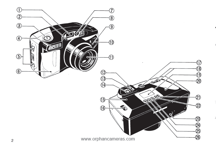 Ricoh Shotmaster Zoom 105 Plus Camera