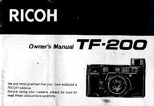 Ricoh TF-200 camera