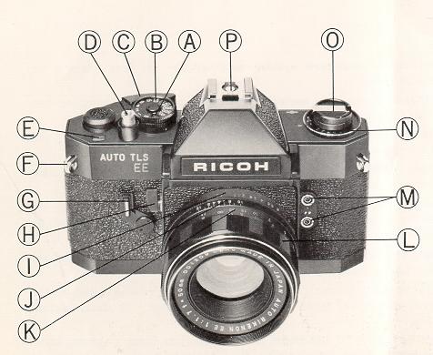 Ricoh Auto TLS EE camera