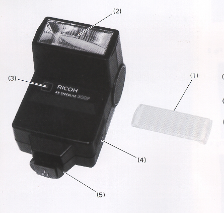 Ricoh XR Speedlite 300P Bedienungsanleitung