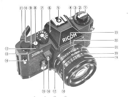 Ricoh XR-1 / Sears SK-1000 camera